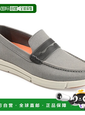 自营 Thomas & Vine Tevin 纺织乐福鞋 - 灰色 美国奥莱直发男鞋