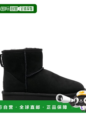 香港直邮UGG 女士靴子 1016222BLK CO 黑色 Black suede Classic