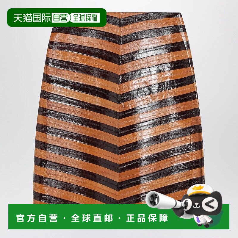 香港直邮FENDI 女士半身裙 FPD966AVJ7F1TJK AW2025 棕色 Fendi S