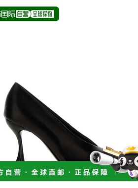 香港直邮BALMAIN 女士高跟鞋 DN1UA031LNAP0PA SS2024 黑色 SCARP