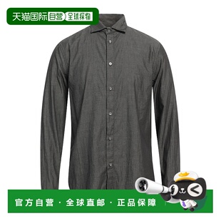 安普里奥 Armani 阿玛尼 男士 1h可退 纯色衬衫 香港直邮Emporio