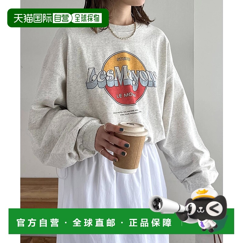 1h可退 日本直邮Discoat 男女同款长袖印花T恤 DPZ2032106A0014