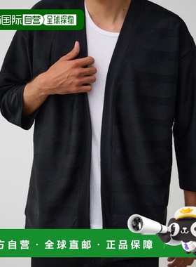 1h可退 日本直邮AZUL BY MOUSSY 男士五分袖轻薄开衫 251HSC80387