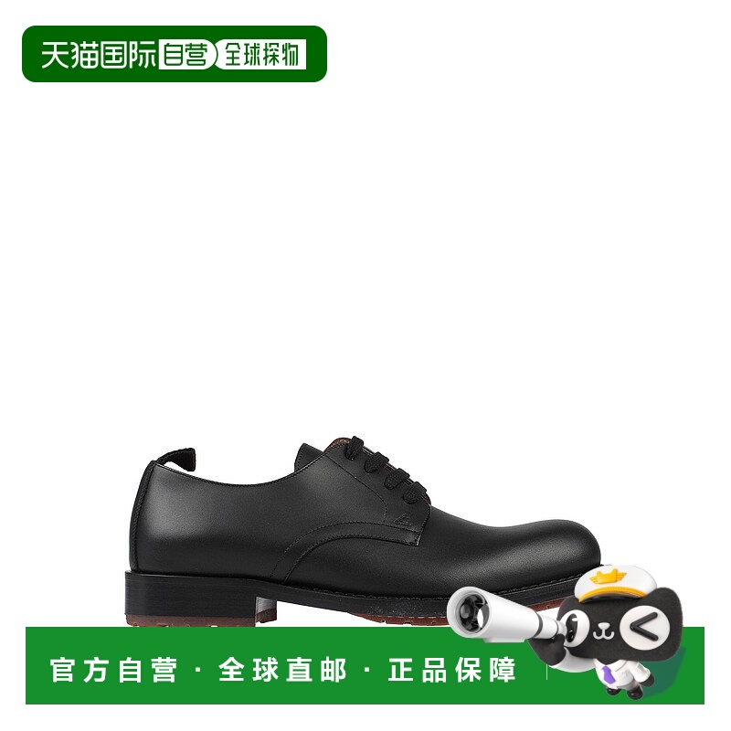 香港直邮Valentino 华伦天奴 男士 绑带鞋 black黑色 舒适时尚