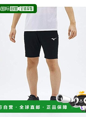 【日本直邮】Mizuno美津浓TeamLine户外运动裤M黑色 32MD1161短裤
