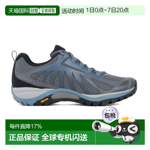 香港直邮Merrell 女士 Siren Edge 3 Rock/Bluestone 越野跑鞋 J0