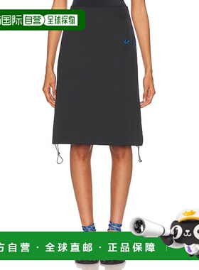 香港直邮adidas 阿迪达斯 女士 半身裙 JW6244 black黑色 舒适时