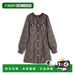 日本直邮日潮 GRL格纹迷你连衣裙tu1920
