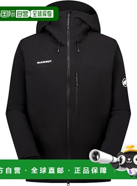 【日本直邮】猛犸象 连帽夹克 亚洲版男款 黑色 1011-02520外套