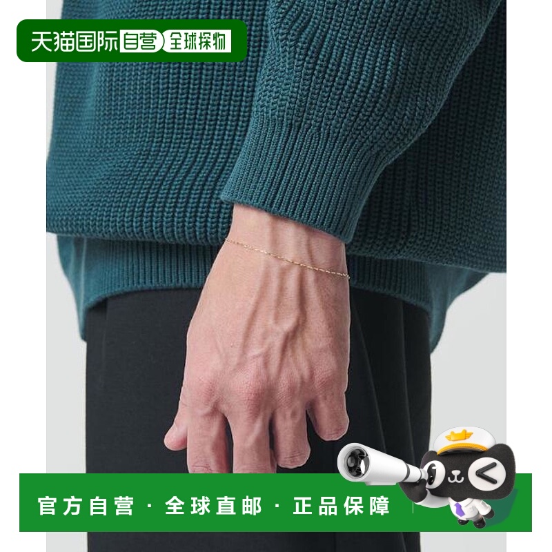 1h可退 日本直邮BEAUTY&YOUTH UNITED ARROWS K10YG 细款手链