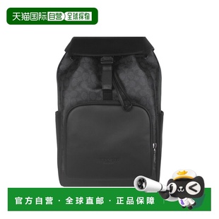 简约休闲3001 双肩包白蓝条纹日常出行时尚 自营 Coach蔻驰男士