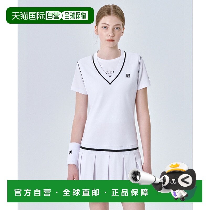 韩国直邮FILA 女士运动连衣裙1100FS2OPG2361FWHI斐乐