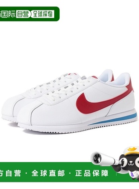 日本直邮BEAMS Nike Cortez运动鞋 白色/大学红/大学蓝