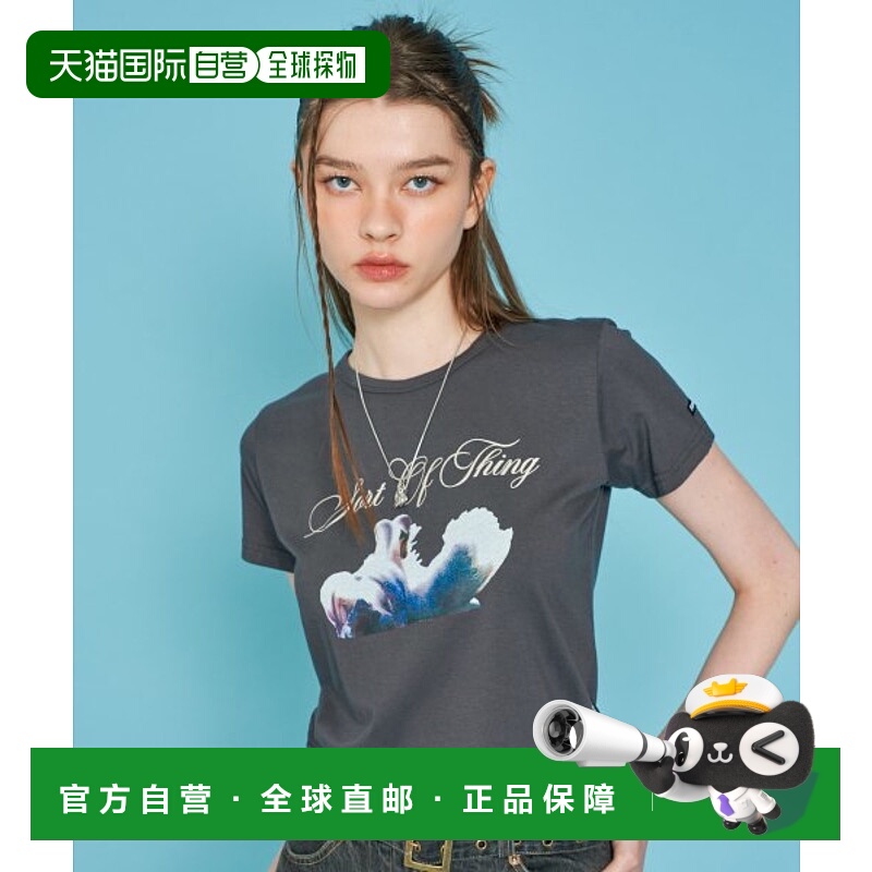 韩国直邮NASTY FANCY CLUB街头辣妹潮牌酷帅休闲时尚新款T恤F23QB