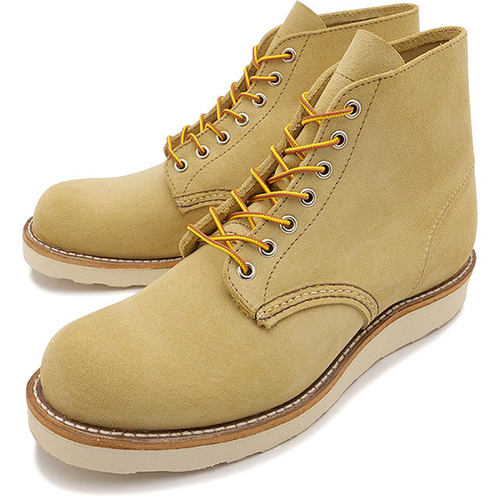 日本直邮REDWING 工作靴 6英寸经典圆头 黑色 D宽 Hawthorne Abil