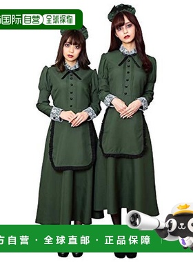 日本直邮Clearstone城市派对洋馆女仆套装女款LL绿色