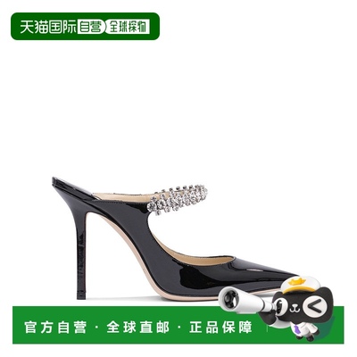 1h可退 香港直邮JIMMY CHOO 女士高跟鞋 BING100PATBLACK CO 黑色