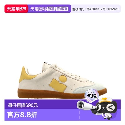 香港直邮ISABEL MARANT 女士运动鞋 BK0014FAC4E13SCHALKBUTTER
