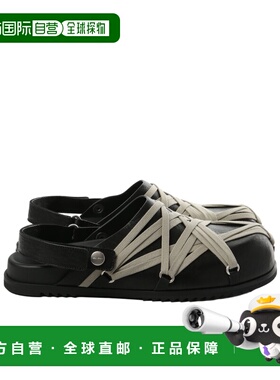 香港直邮RICK OWENS 女士凉鞋 RP01F6817LGYW109 SS2026 黑色