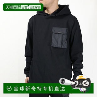 系列直筒经典 日本直邮BALR Cargo 棉质带标志B 连帽衫 套头连帽衫