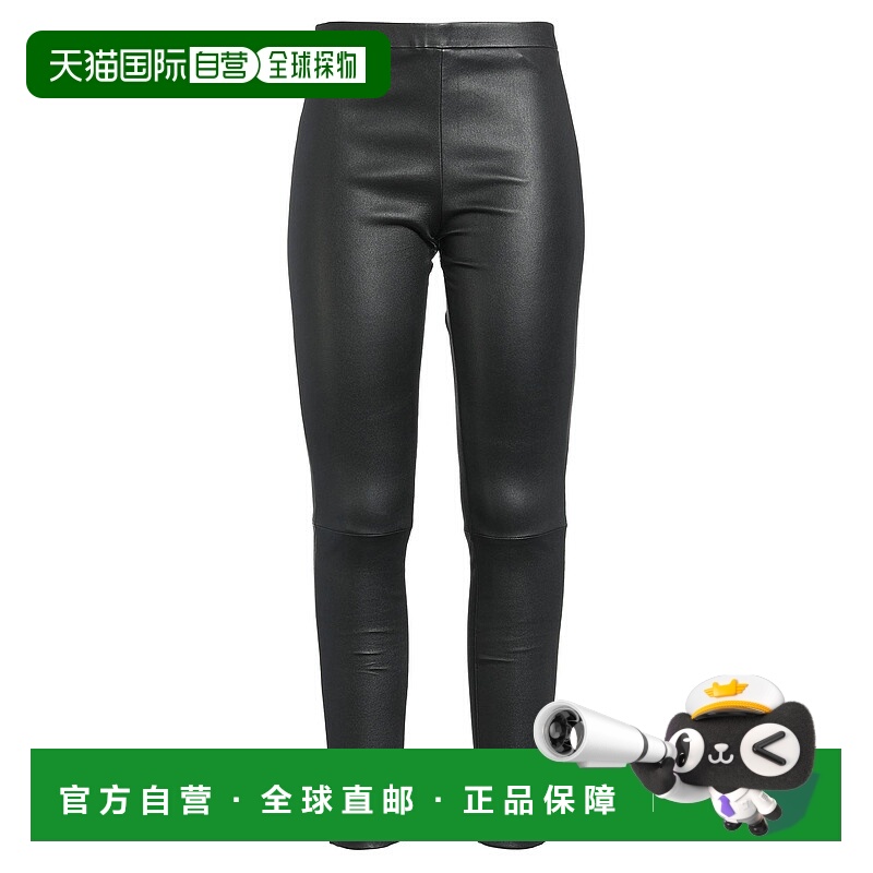 1h可退 香港直邮潮奢 THEORY 希尔瑞 女士 休闲长裤 black黑色 舒