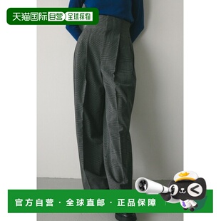 日本直邮STYLEMIXER 女士 格纹宽腿长裤 500HAT314631