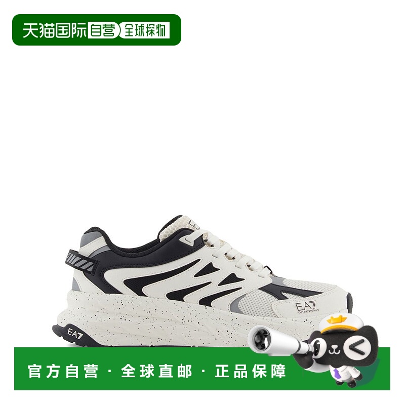 1h可退 香港直邮潮奢 Ea7 男士 白色运动鞋 7X000347AF18642M0017