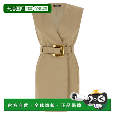 1h可退 香港直邮潮奢 Balmain 巴尔曼 女士 'Anthem' 连衣裙 GF1R