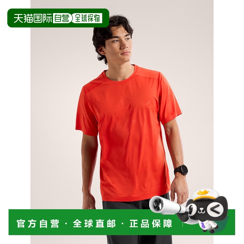 欧洲直邮1h可退 ARC'TERYX/始祖鸟 Cormac MC 男士徽标 T 恤新款