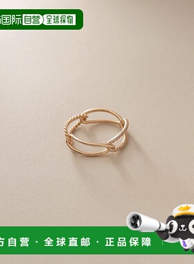 日潮跑腿COCOSHNIK K10 钻石绳 PC 链环 大号（16 码）戒指 405-6