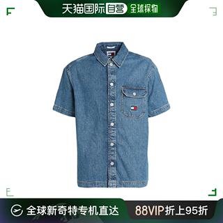 香港直邮潮奢 Tommy Hilfiger 汤米 希尔费格 男士 牛仔布衬衫