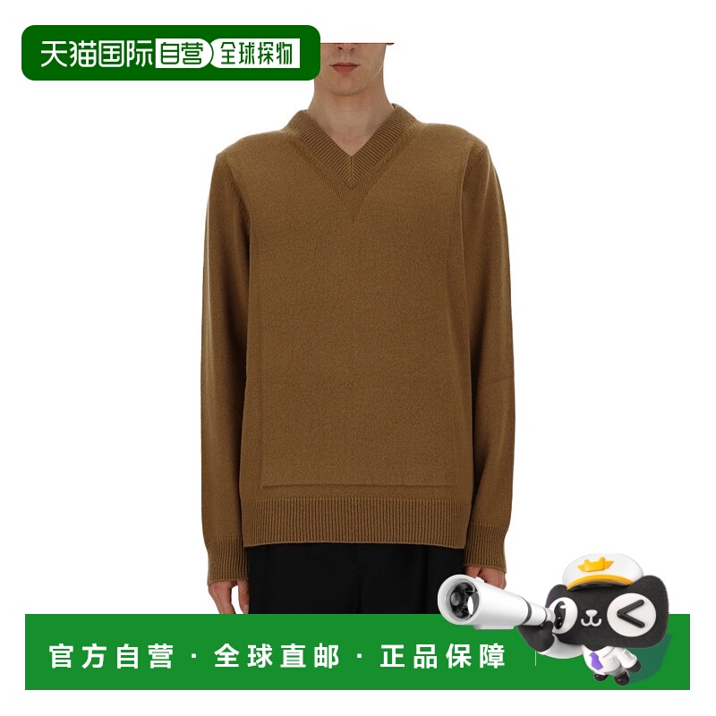 香港直邮Jil Sander V领毛衣 J22GP0208J14711