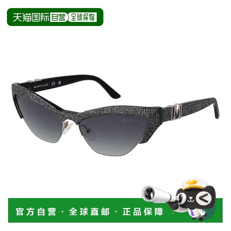 自营 Marciano by Guess女式太阳镜-黑色 【美国奥莱】直发