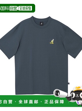 韩国直邮kangol 梦境沙滩短袖T恤 2770 炭灰色 (KRECST27700)