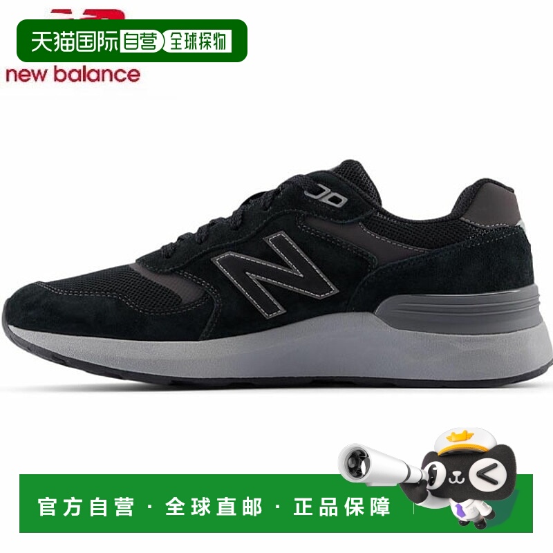 日本直邮New Balance MW880 黑色 MW880BB72E 男士步行鞋