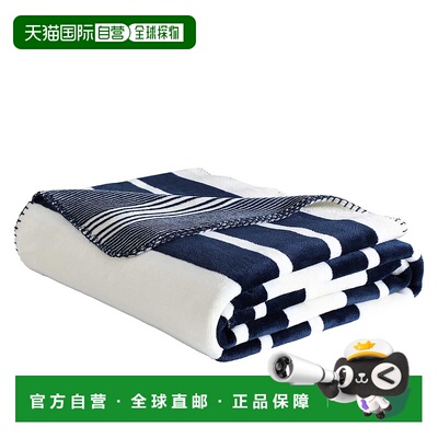 自营Nautica Varadero Stripe Blue Throw Blanket - rich teal h