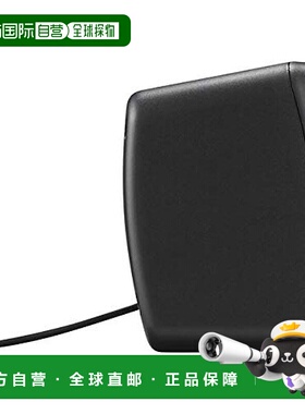 【日本直邮】BUFFALO PC扬声器USB电源 黑色BSSP100UBK