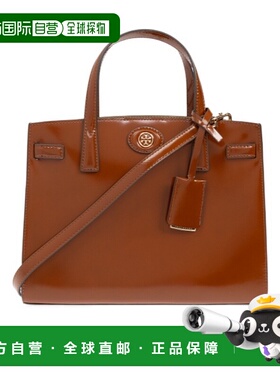 香港直邮Tory Burch 顶部提手单肩包 166201汤丽柏琦斜挎包手提包