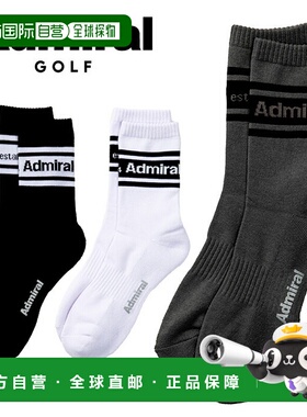 日本直邮Admiral Golf Line 中筒袜 男士 ADMB4B19