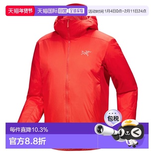 加拿大直邮始祖鸟Atom Hoody 男士户外防风保暖冲锋衣外套