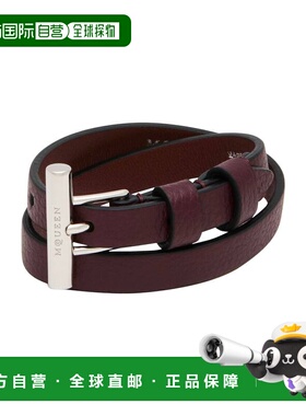 1h可退 香港直邮mcqueen 亚历山大 麦昆 女士 手链 red红色 舒适