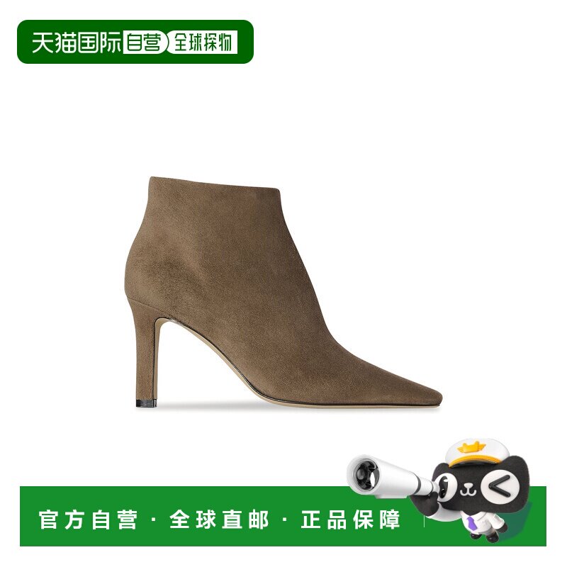 1h可退 香港直邮The Row 女士 Carla 80 靴子 F1751L303 brown棕