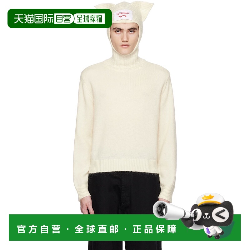 1h可退 香港直邮潮奢 Charles Jeffrey Loverboy 男士 灰白色 Ear