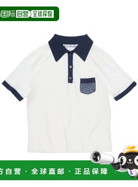 香港直邮Acne Studios 短袖针织衫 A60590羊毛翻领