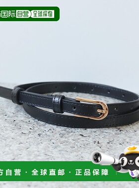 日本直邮florge 心形可爱细款皮革腰带 FL8218EW07513 腰带