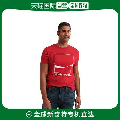 香港直邮潮奢 lucky brand 男士Minimal Coke T恤