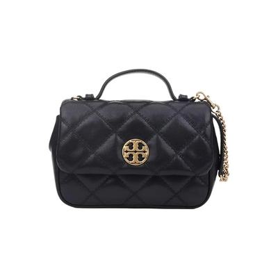 Tory Burch   Willa小号羊皮革菱格纹单肩斜挎包153399