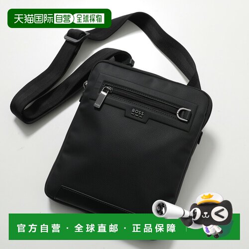 日本直邮HUGO BOSS Cullen 信封式单肩包 50557793 男士 Logo 斜