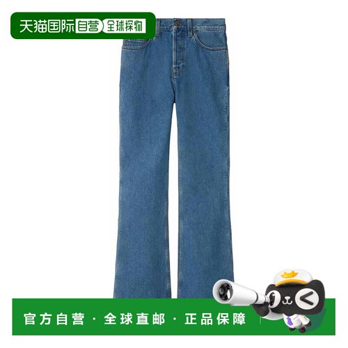 1h可退 香港直邮BURBERRY 女士休闲裤 8110741 AW2025 黑色 Jeans