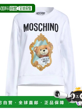 香港直邮Moschino 莫斯奇诺 女士 卫衣 white白色 舒适时尚